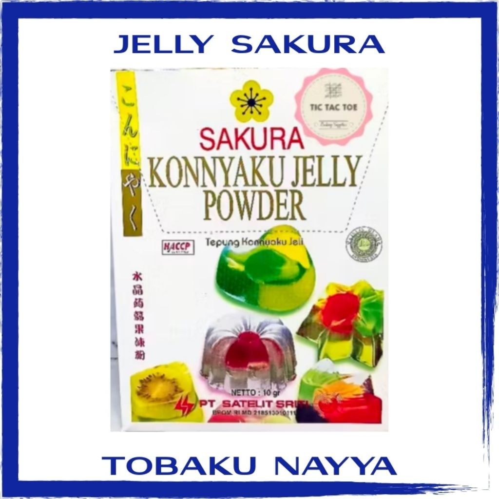 

Jelly Sakura - Agar Agar Jelly Sakura 10gr