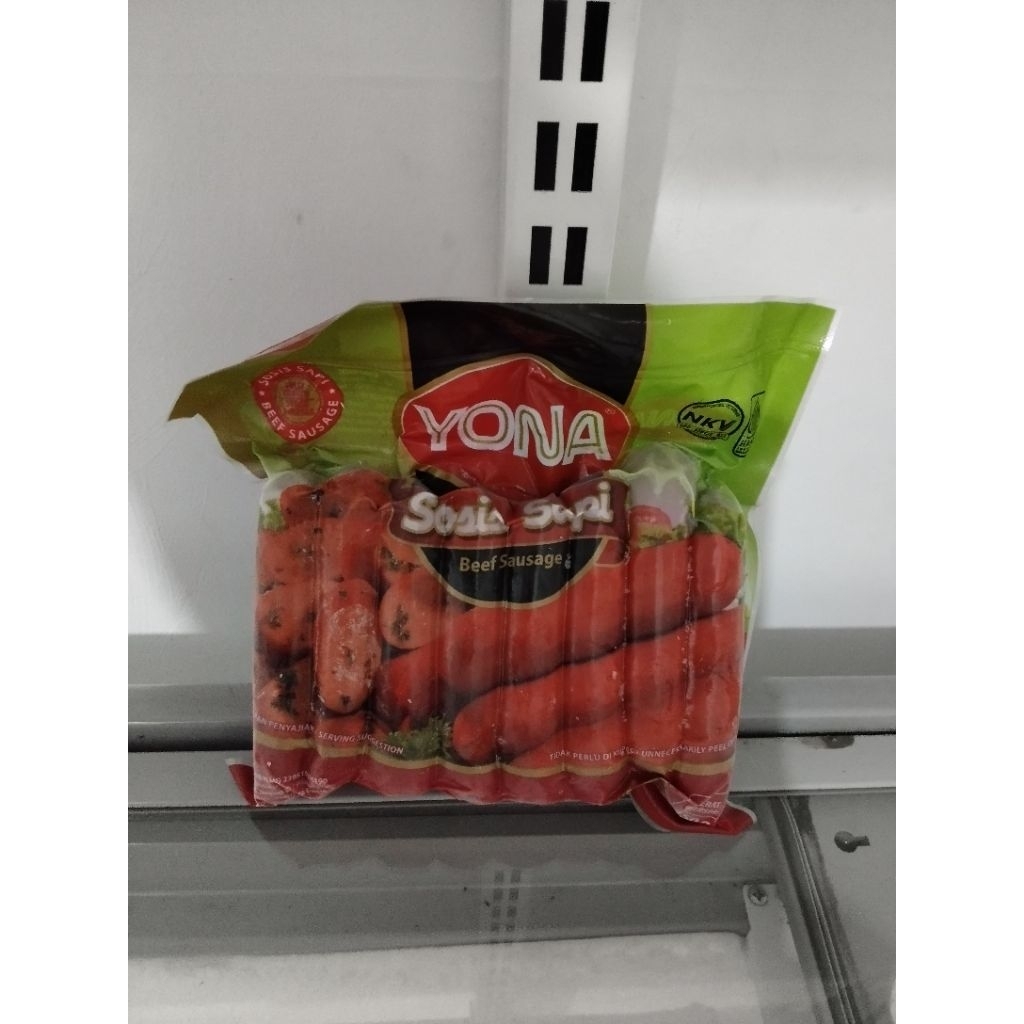 

Yona sosis sapi merah 450g