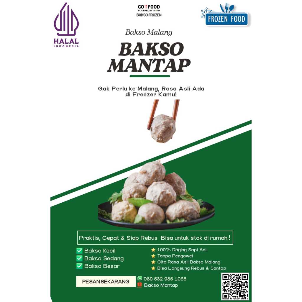 

Bakso Paket Hemat – Cocok Untuk Kuah & Goreng