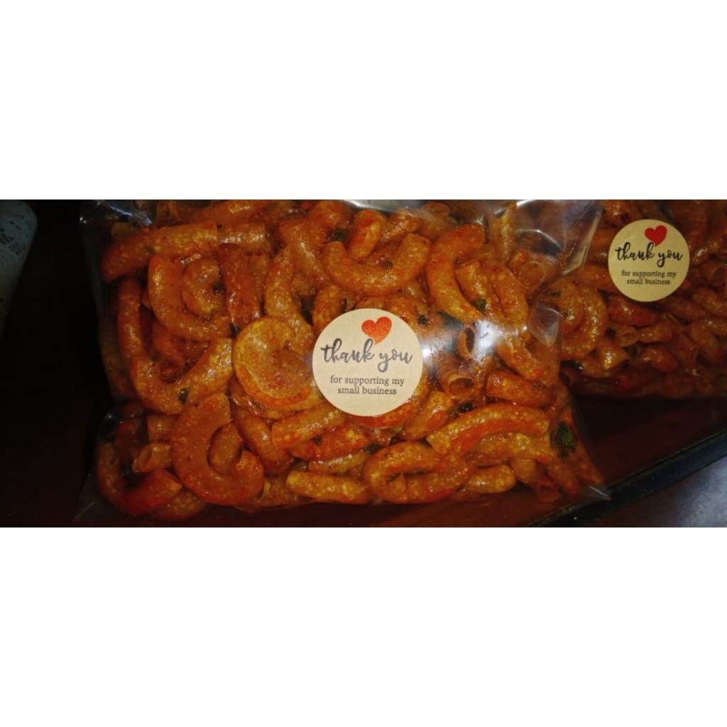 

Makaroni pedas extra daun jeruk