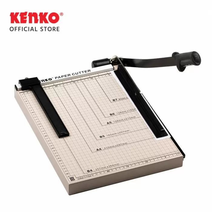 

PAPER TRIMMER 12" x 15" (Metal B4) / PAPER CUTTER PEMOTONG KERTAS