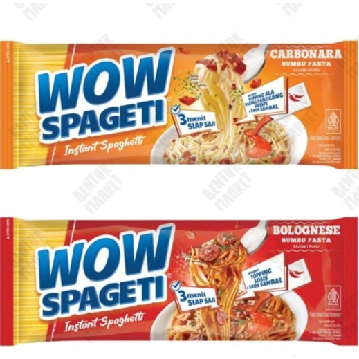 

wow instant spageti carbonara | bolognese