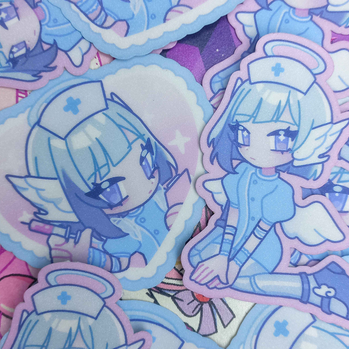 

[ ORIGINAL ] cherriimi - Nurse Cythera Stickers