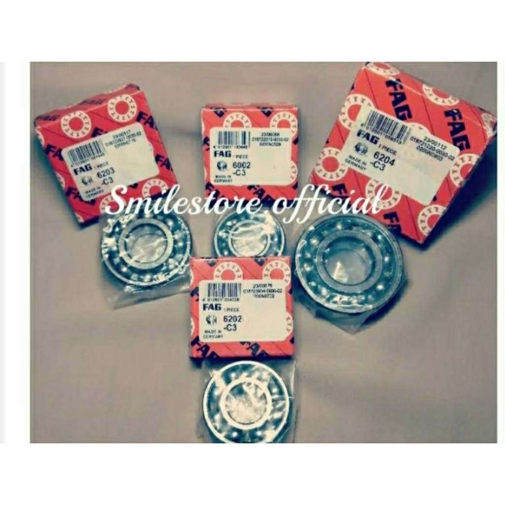 Bearing Laher FAG C3 Fulset Rasio yamaha Force1 FisR FizR fizr fizr fizr fisr original fag C3 hispee