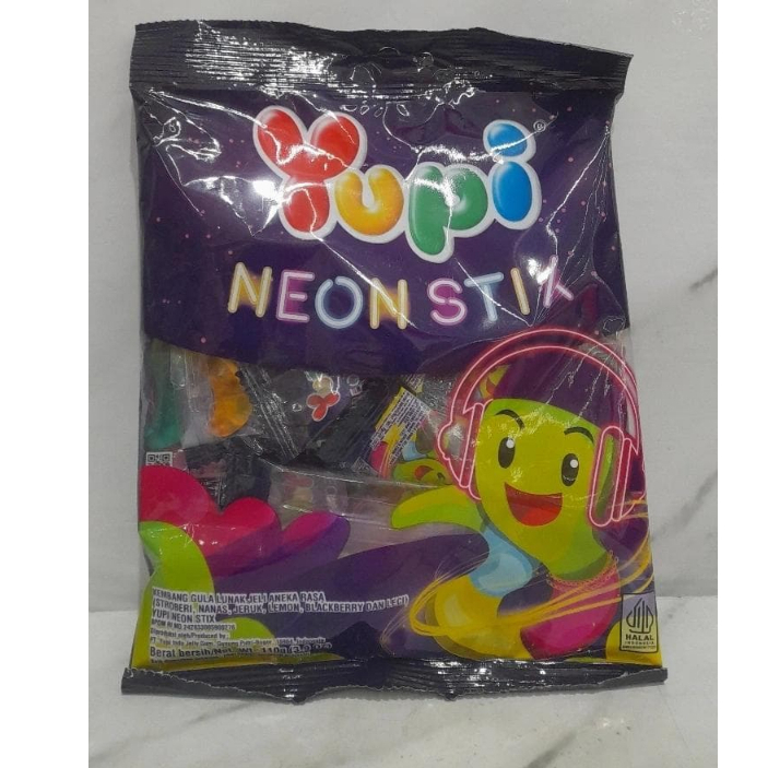 

YUPI NEON WORMS 120GR