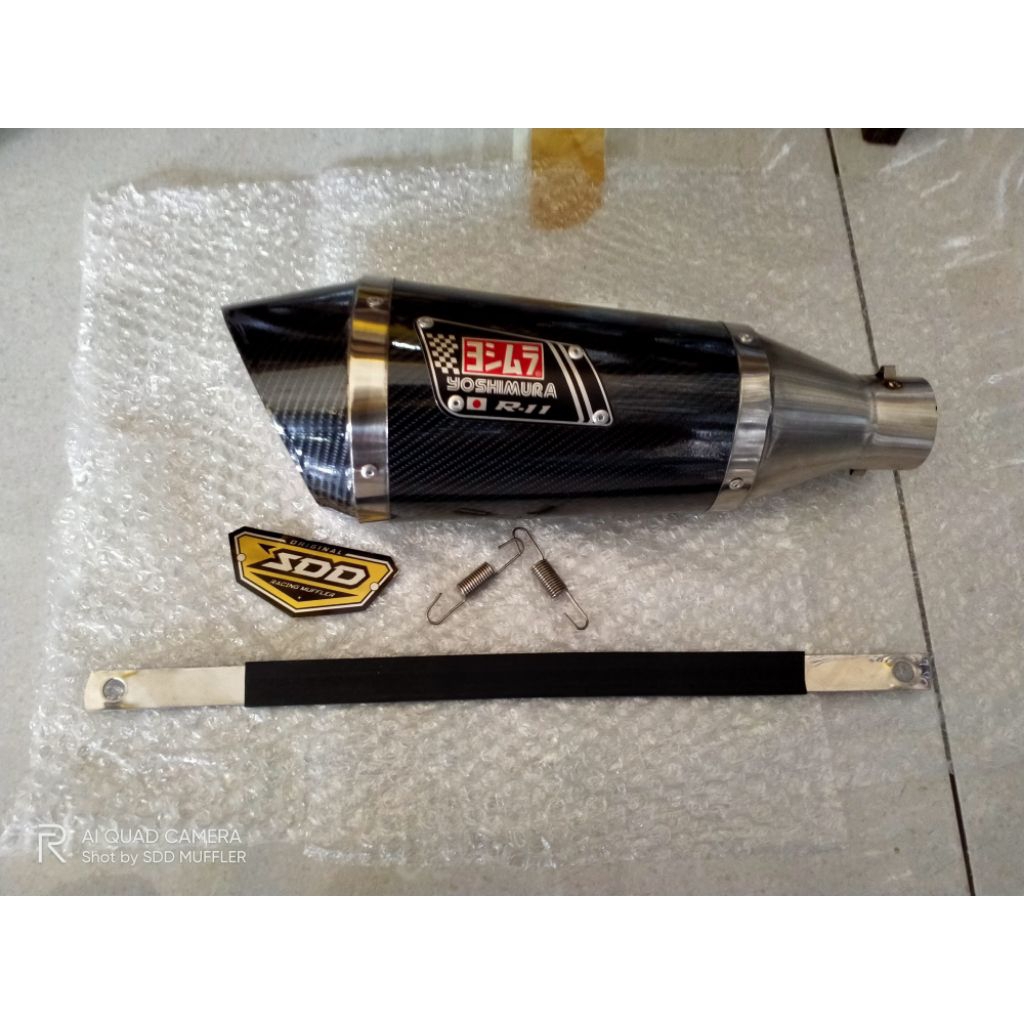 BASS ADEM Knalpot Racing Ninja 250 Fi Mono Z250 Z250SL R25 MT25 CBR150 CBR250 CB150R