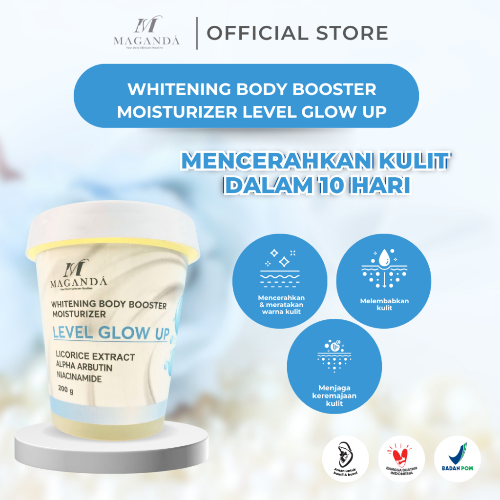 Pesona | MAGANDA BEAUTE WHITENING BODY BOOSTER MOISTUREZER LEVEL GLOW UP I BODY BOOSTER WHITENING ME