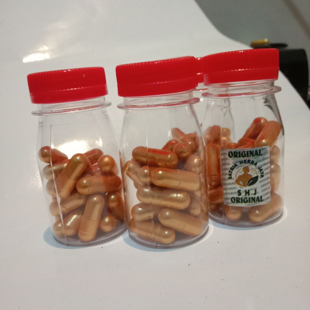 Kapsul Gold isi 20 kuat Tahan Lama Satria Herba