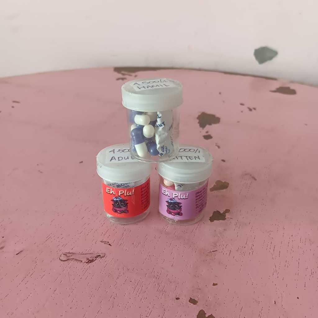 Earth Pets Eh Plu Obat Demam, Batuk & Flu Akut Racikan untuk Kucing Kitten, Adult, Kucing Hamil