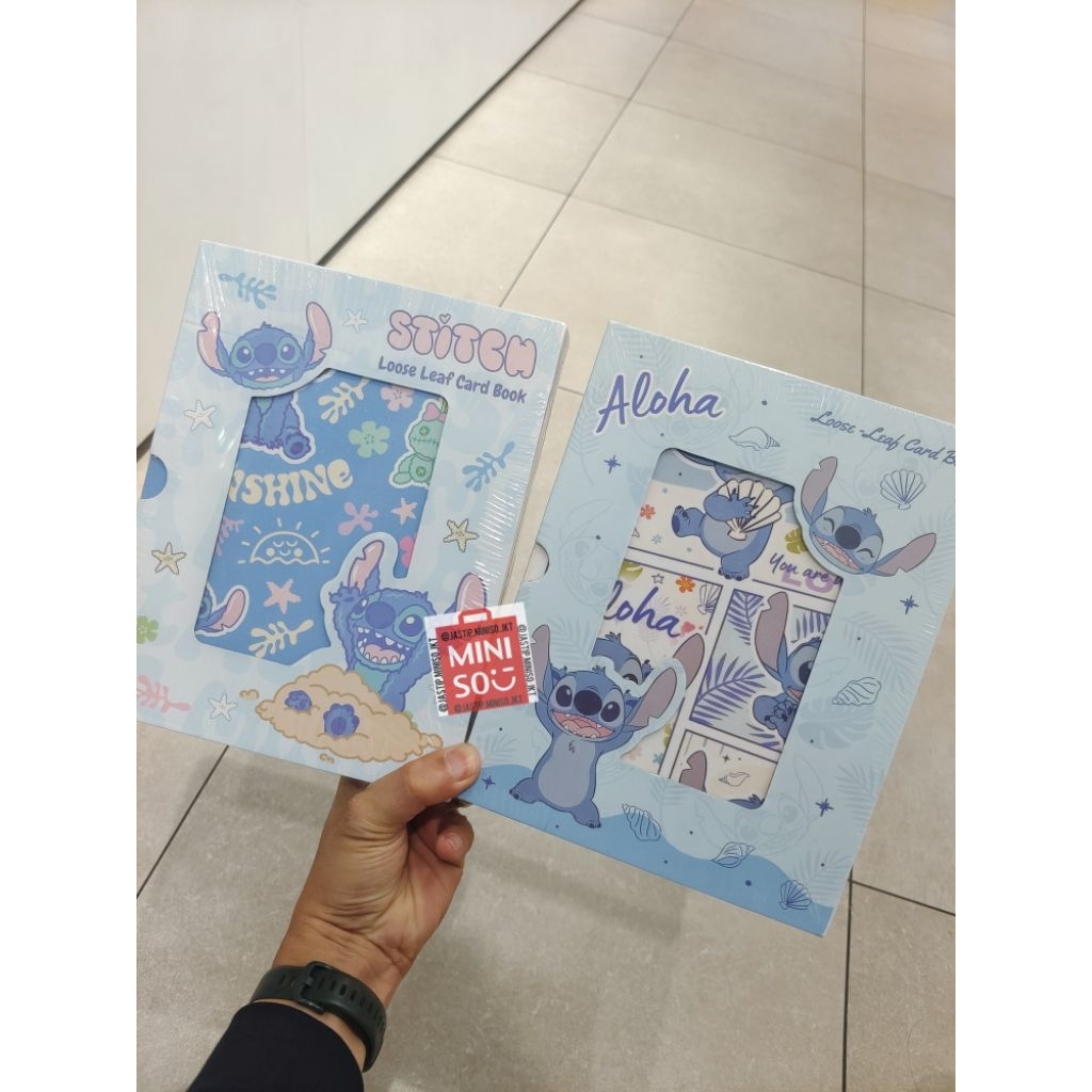 

Oh Some! Loose Leaf Card Book A5 DISNEY STITCH Collection (ALOHA / DREAM BEACH)