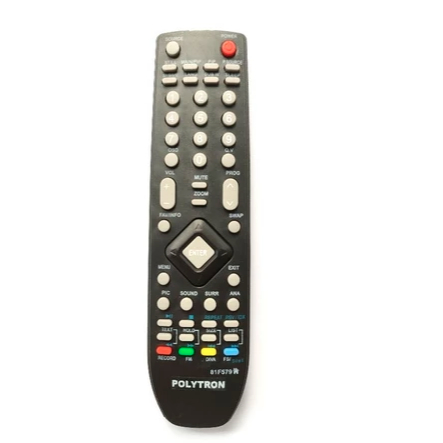 REMOTE TV LCD/LED POLYTRON 81F579 / 81F579M01 GRADE ORIGINAL