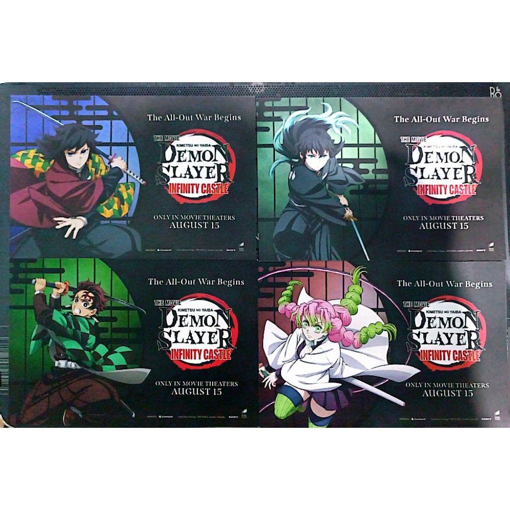 Kartu Demon slayer, Pin/Bross Anime Merch Official dan Fan Merch