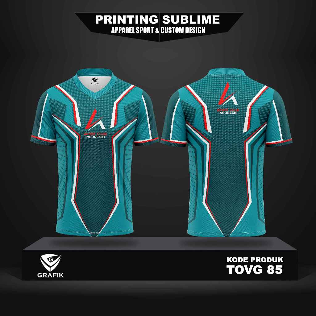 Jersey sport kaos dryfit premium jersey custom jersey runner