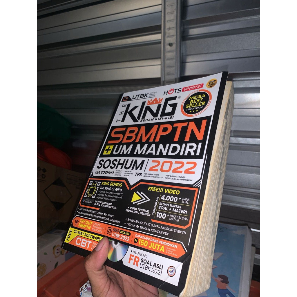 preloved buku king sbmptn (soshum)