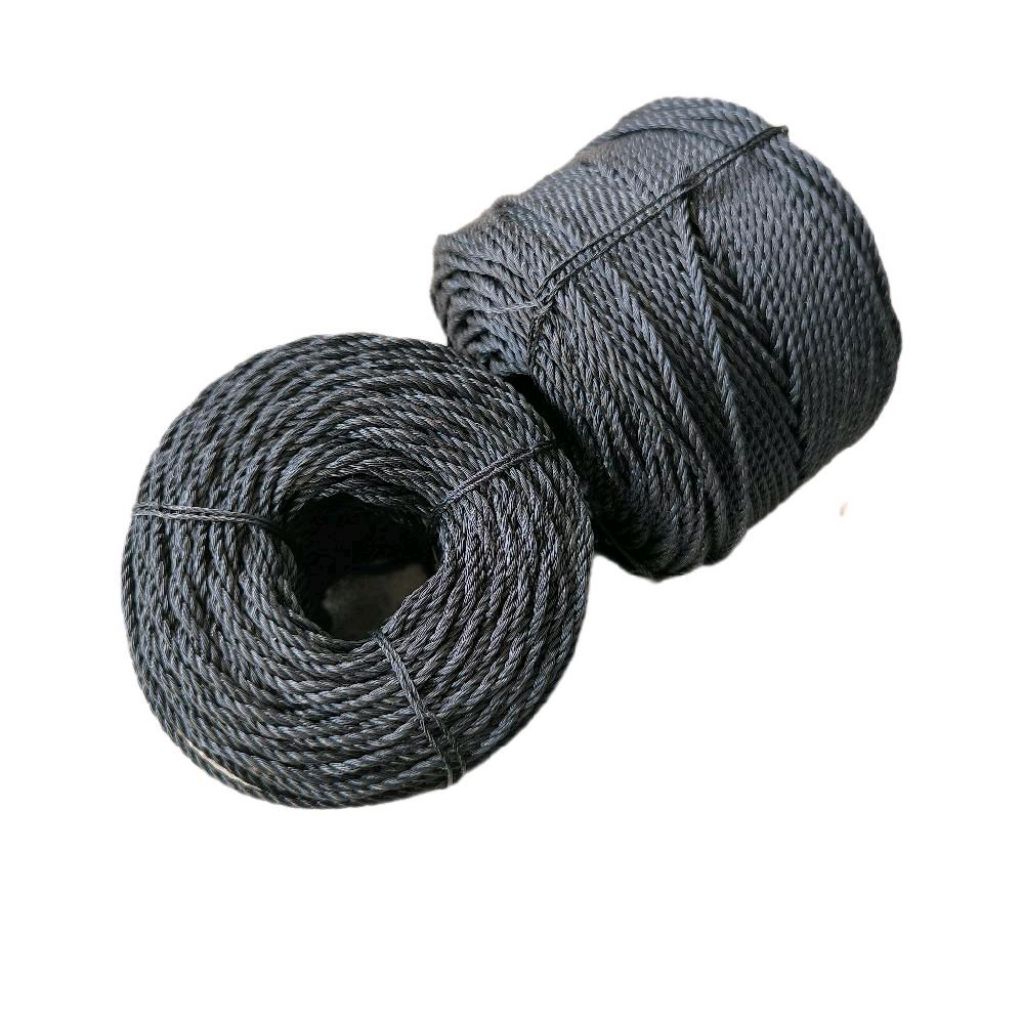 Tali Tambang 2mm Hitam 100 meter - Tali Tampar / Tali Layangan