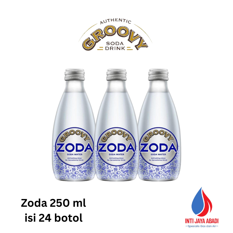 

Zoda Groovy Air Soda Botol 250ml / Dus isi 24