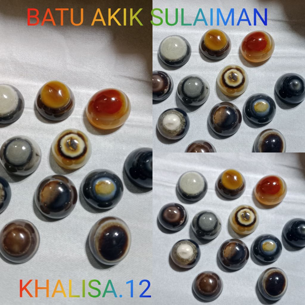 NATURAL BATU AKIK SULAIMAN MATA