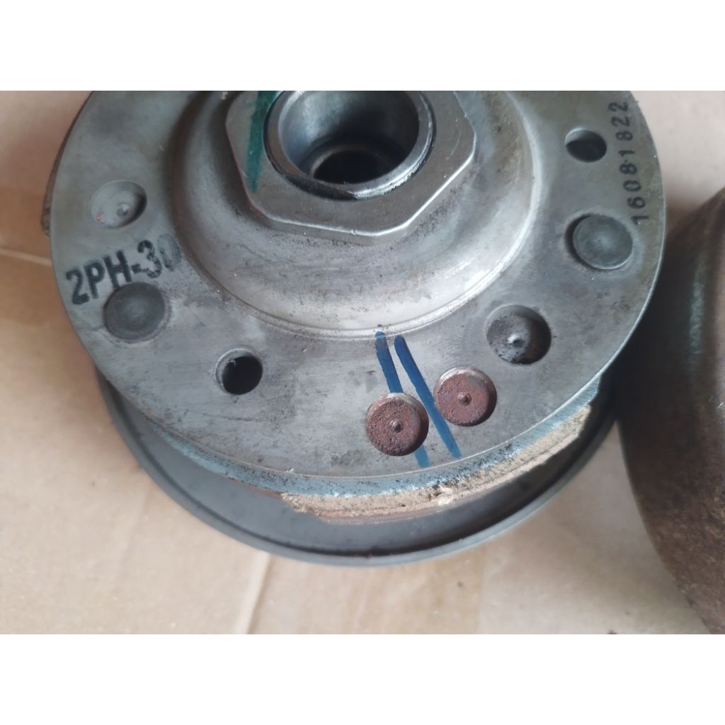 kampas ganda mio m3,pully set kampas ganda mio m3,,original lepasan motor