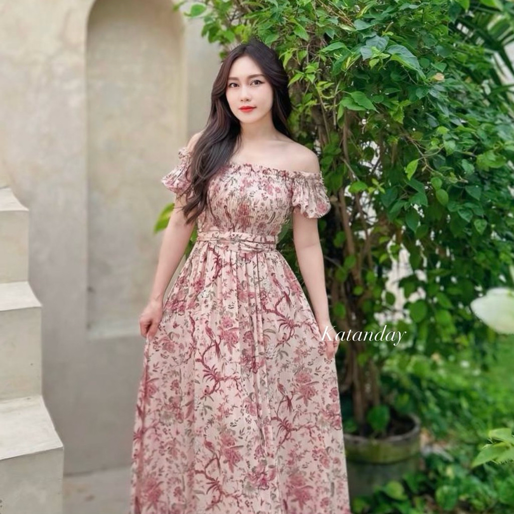 KatanBali Daisy Dress, Beach Wear, Dress Pantai Wanita