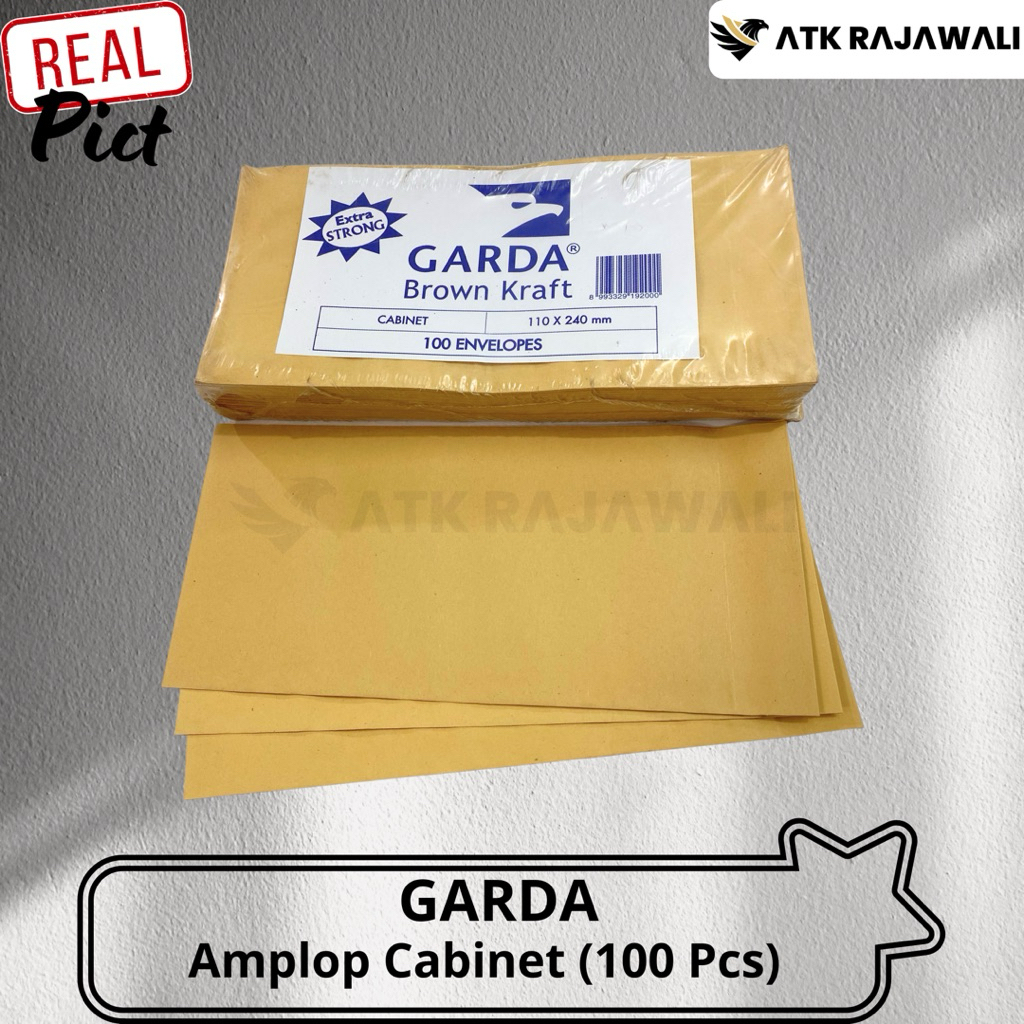 

(Pcs) Amplop Coklat Brown Kraft Kabinet Polos (110 x 240mm)