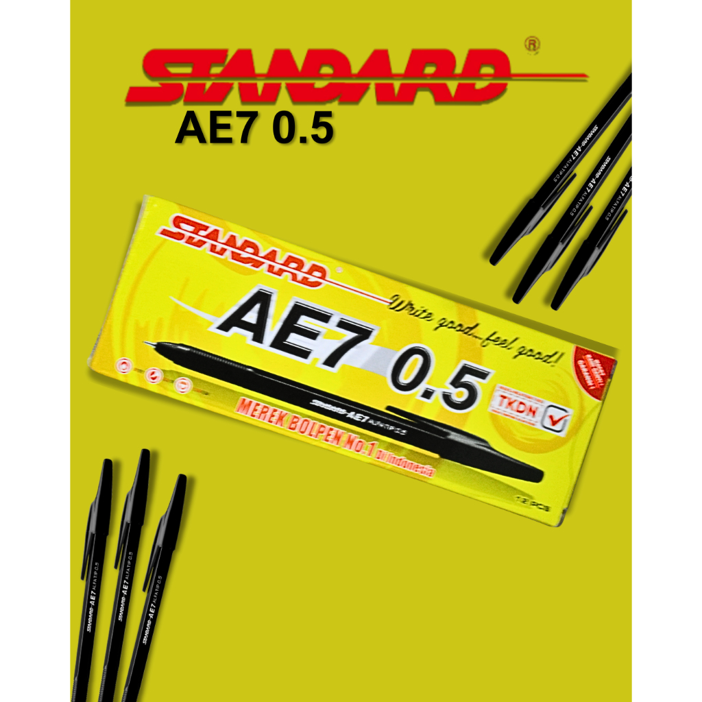 

STANDARD AE7 0,5 (PER PACK) ISI 12pcs