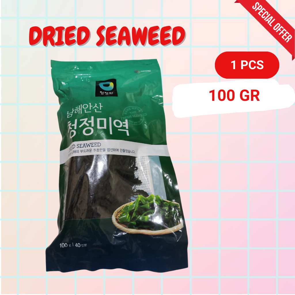 

Dried Seaweed 100gr | Rumput Laut Kering Premium untuk Masakan