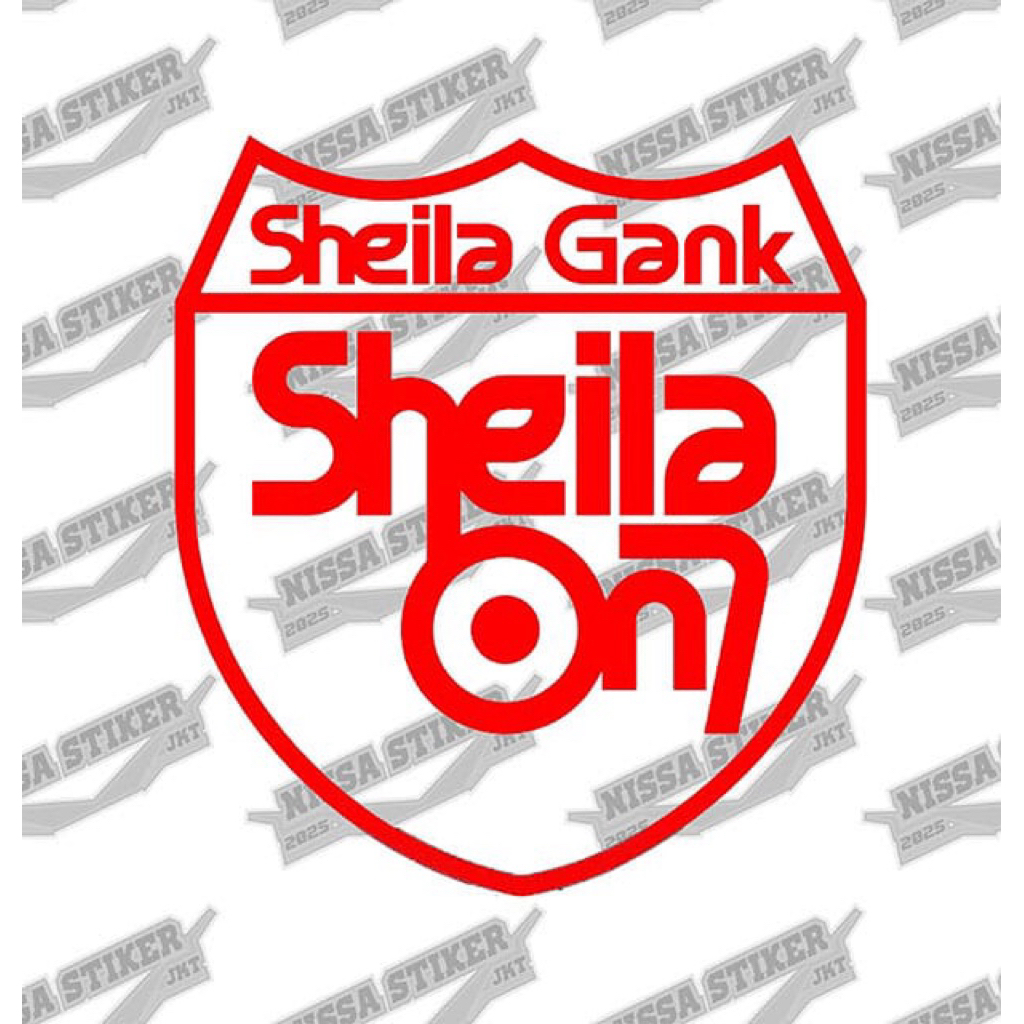 Stiker cutting Sheila on 7 stiker murah berkualitas