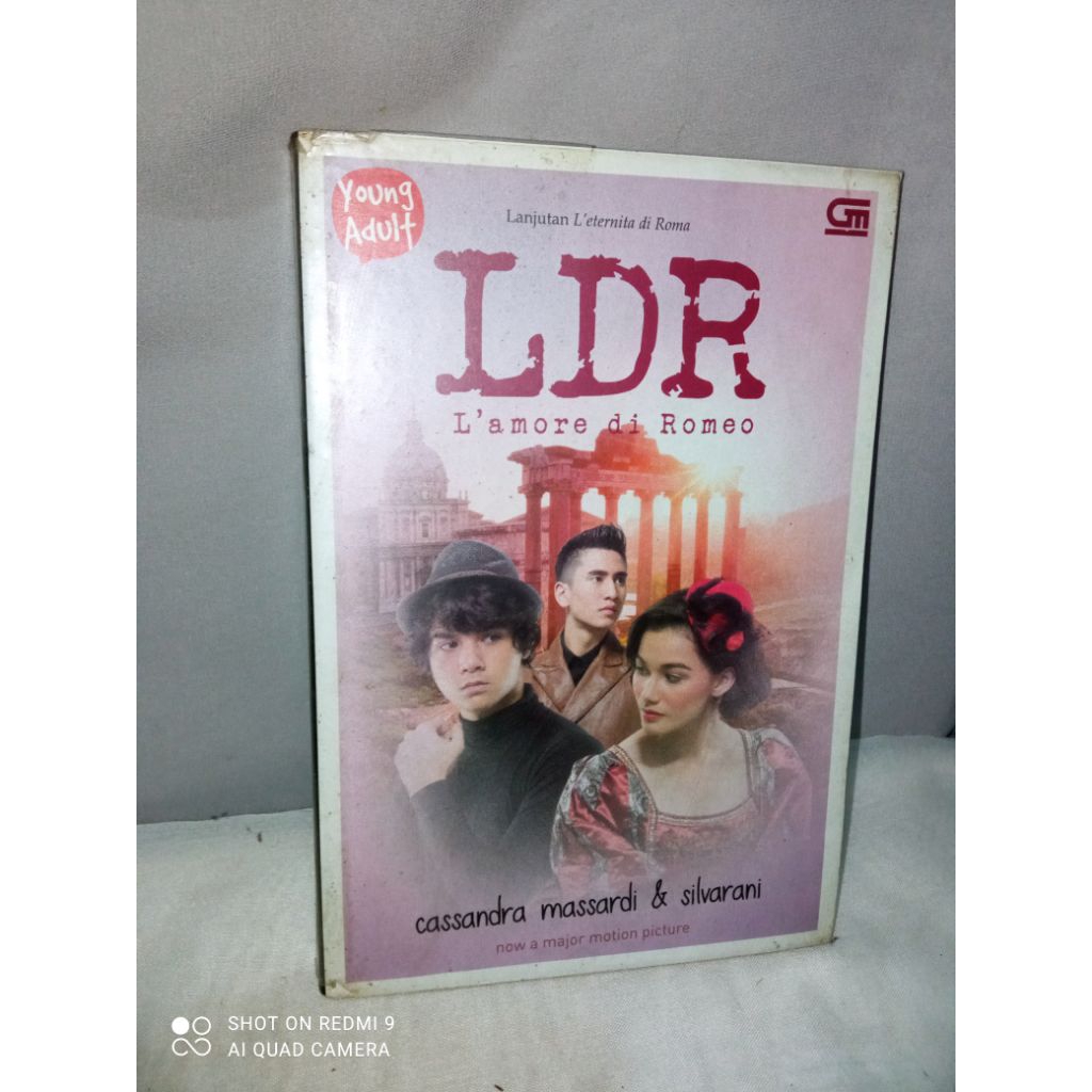 Preloved ORIGINAL Novel LDR L'amore di Romeo by Cassandra Massardi Silvarani Bekas Penerbit Gramedia