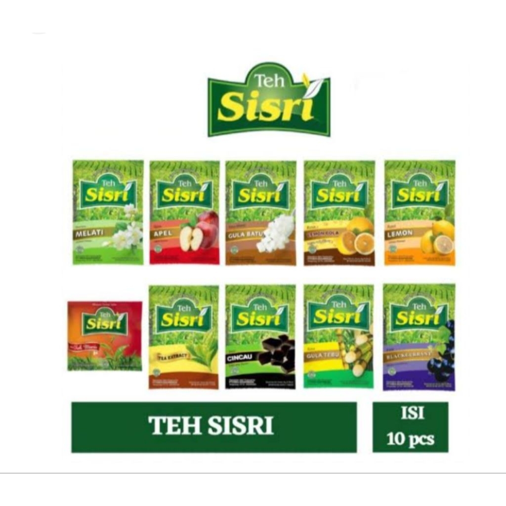 

TEA SISRI 1renceng@10pc