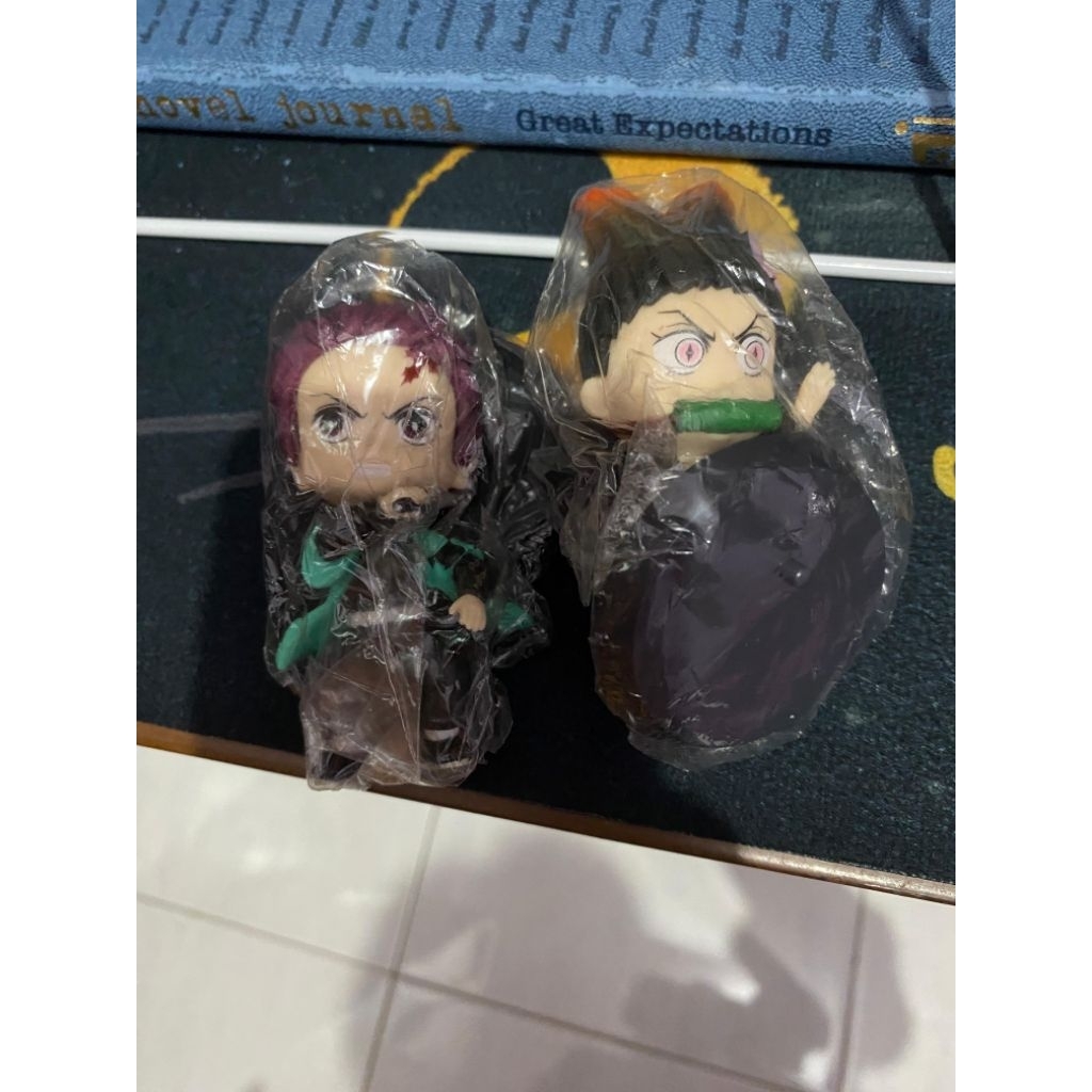 Action Figure Blind Box Demon Slayer - Tanjiro Kamado - Nezuko Kamado