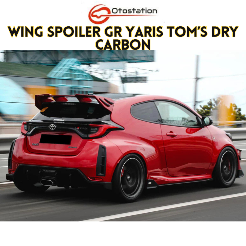 wing spoiler GR Yaris Tom'S dry carbon