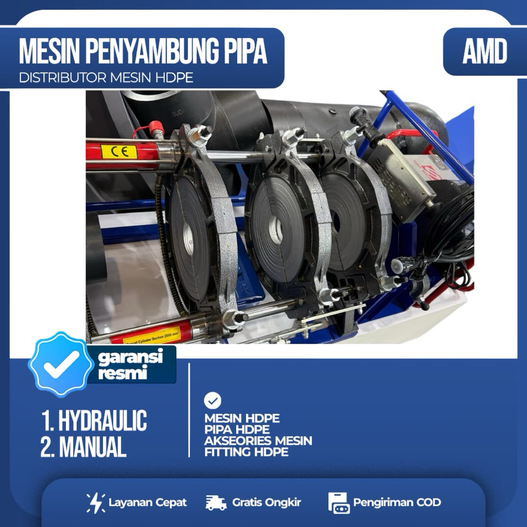 Mesin Butt Fusion Welding Machine Shd Hydraulic 630MM