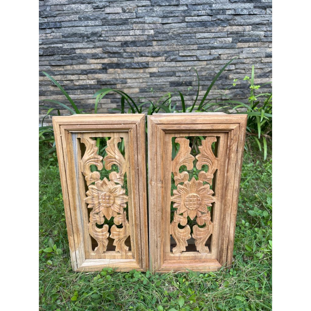 Limaukuit_Space Loster Kayu Jati Angin Angin Ukiran Rumah Minimalis