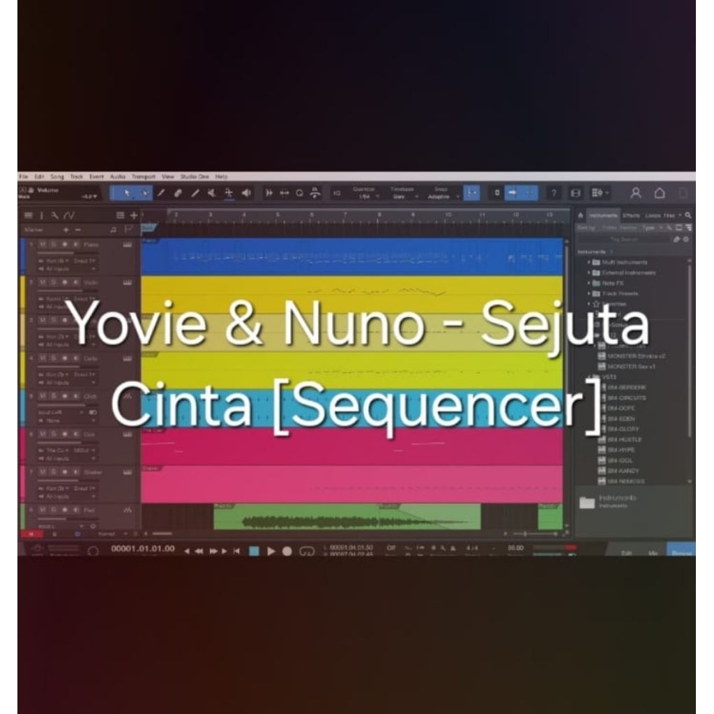 Yovie & Nuno - Sejuta Cinta (Sequencer)