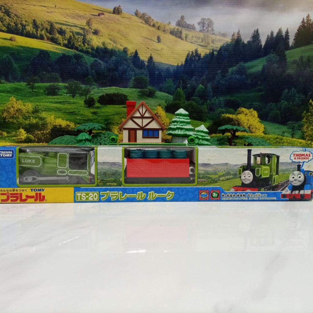 Takara Tomy Plarail Thomas & Friends TS-20 Plarail Luke (3-Car Set) Mint Condition