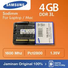 SODIMM Memory RAM 4GB DDR3L PC12800 12800s Samsung