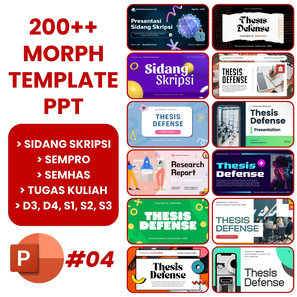 200++ Template PPT Powerpoint Sidang Skripsi, Seminar Proposal, dan Tugas Kuliah (2026) - Bagian 4