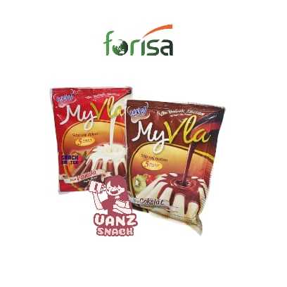 

Fla My Vla Nutrijell Rasa Vanilla Coklat