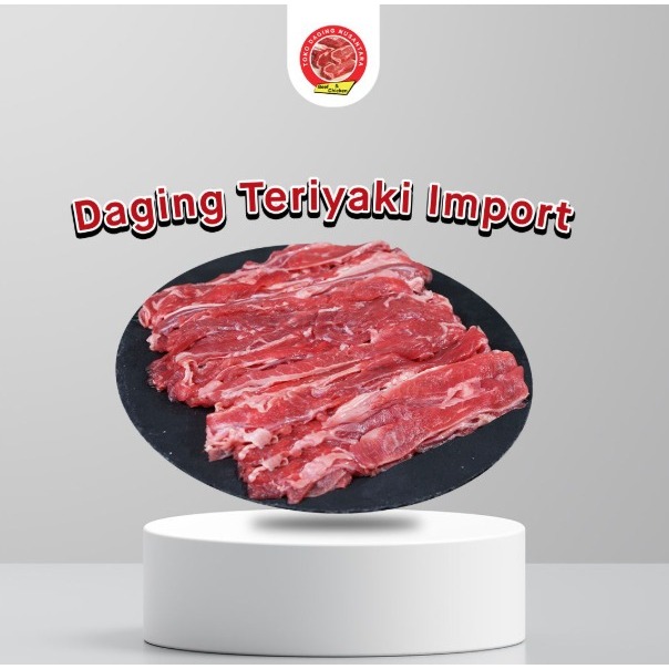 

DAGING SLICE TERIYAKI IMPORT 500 GR