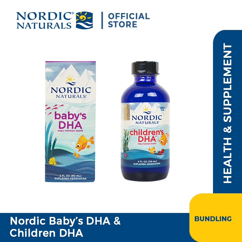 Nordic Naturals Baby's DHA + Children's Dha Strawberry