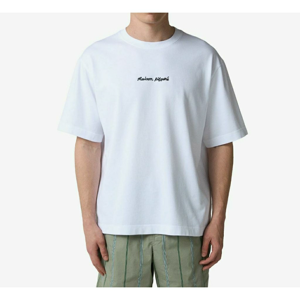 Maison Kitsune Oversize T-Shirt White