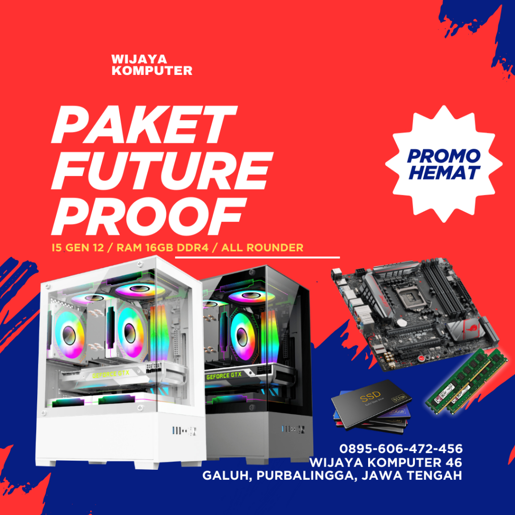 PC GAMING / DESIGN / LIVESTREAMING DDR4 I5 12400F /16GB/ GTX 1650 RTX 3050 2070 S 4070