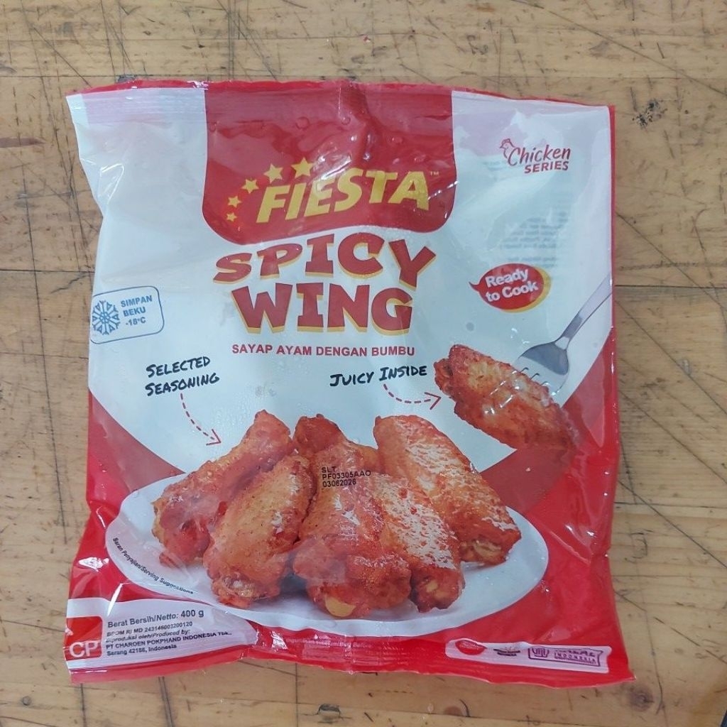 

FIESTA SPICY WING 400GR