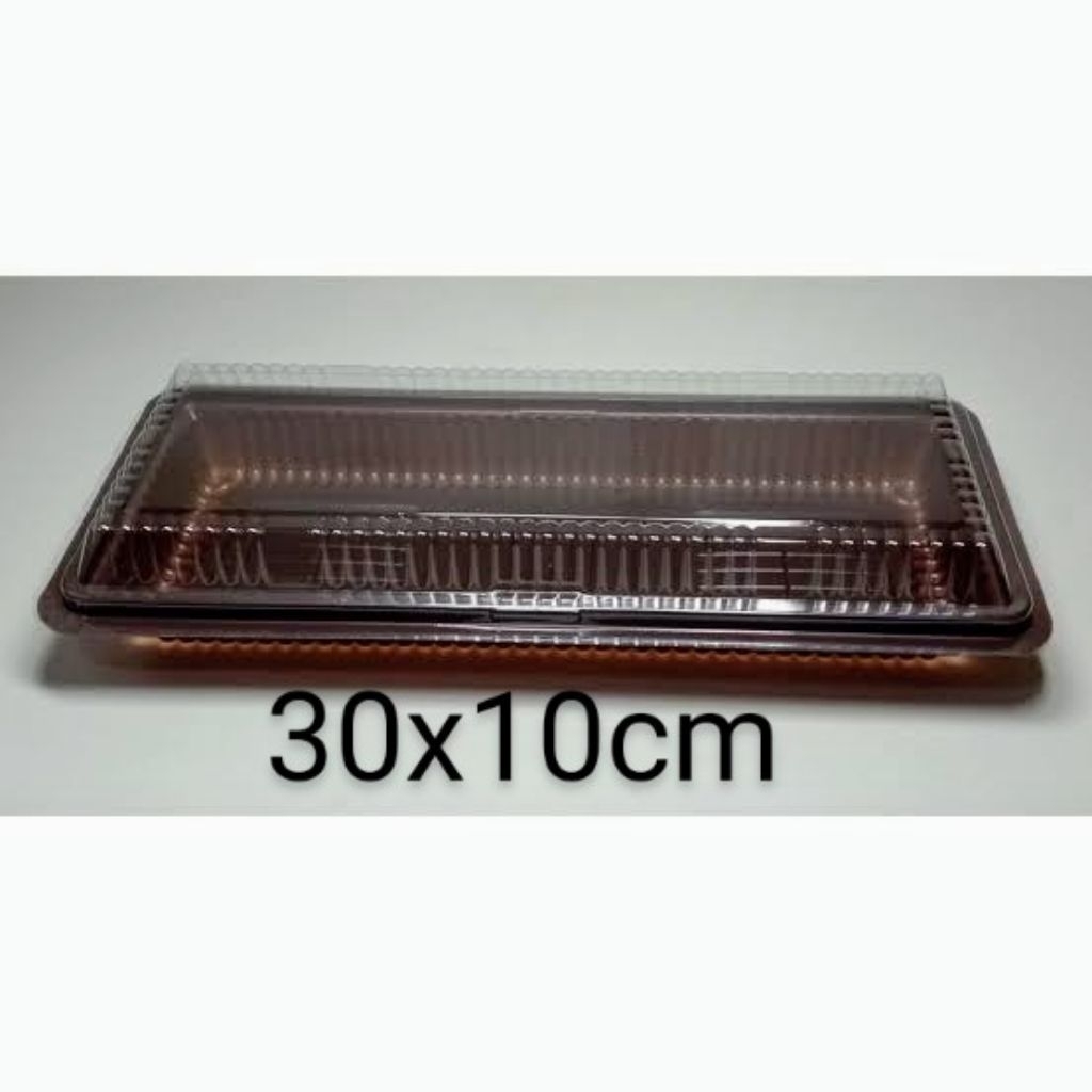 MIKA BROWNIES 30X10CM BOX BRONIES 30X10 ISI 10PCS