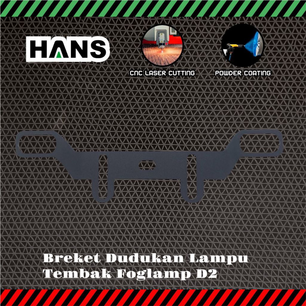 Breket dudukan lampu tembak foglamp d2 nmax new nmax aerox new aerox