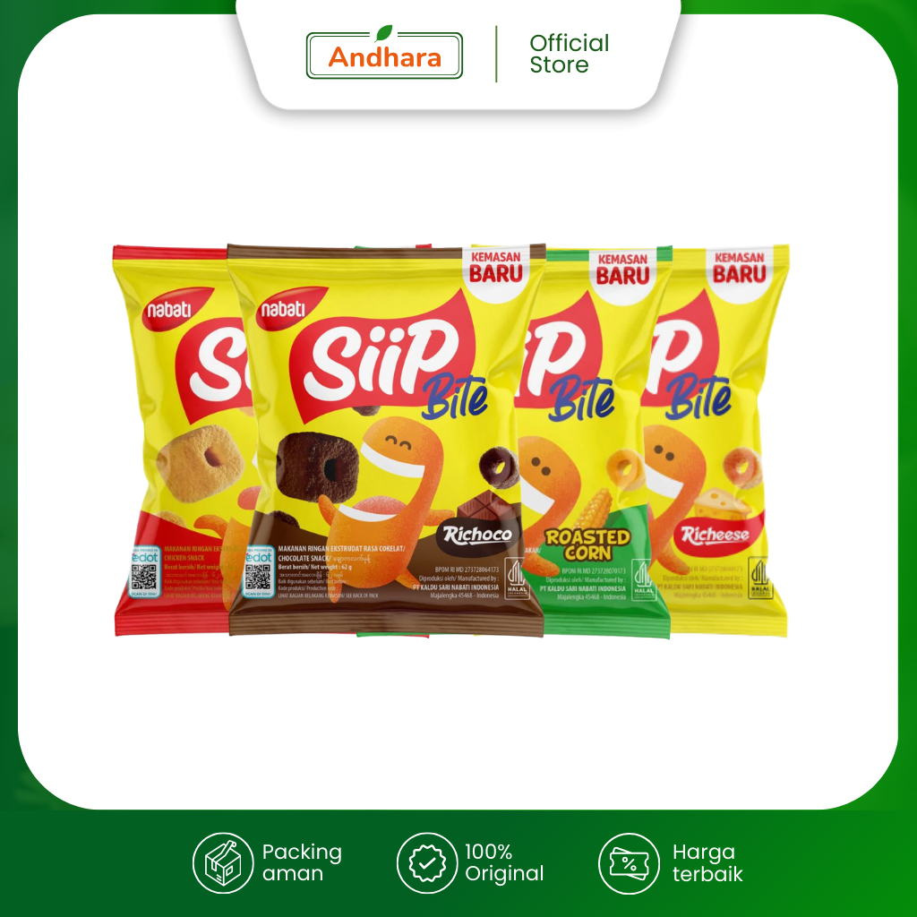 

Nabati SIIP Bites 57gr - Snack Camilan Berbentuk Kubus Aneka Rasa