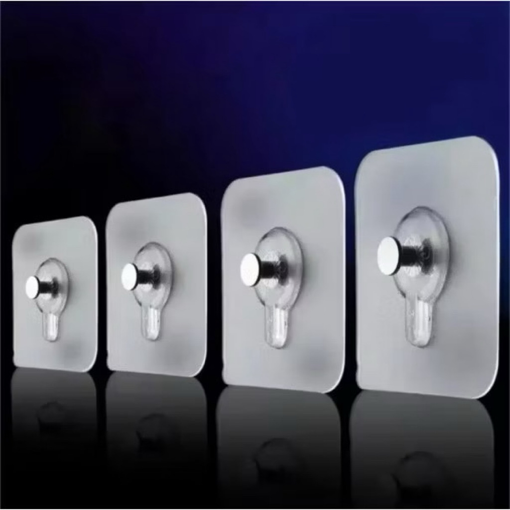 10pcs Paku Baut Tempel Sudah Ada Lem | Paku Hook Tanpa Lubangi Tembok Paku tempel