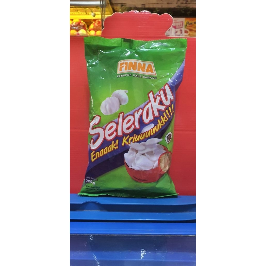 

Finna Kerupuk Mentah Rasa Bawang 200gr