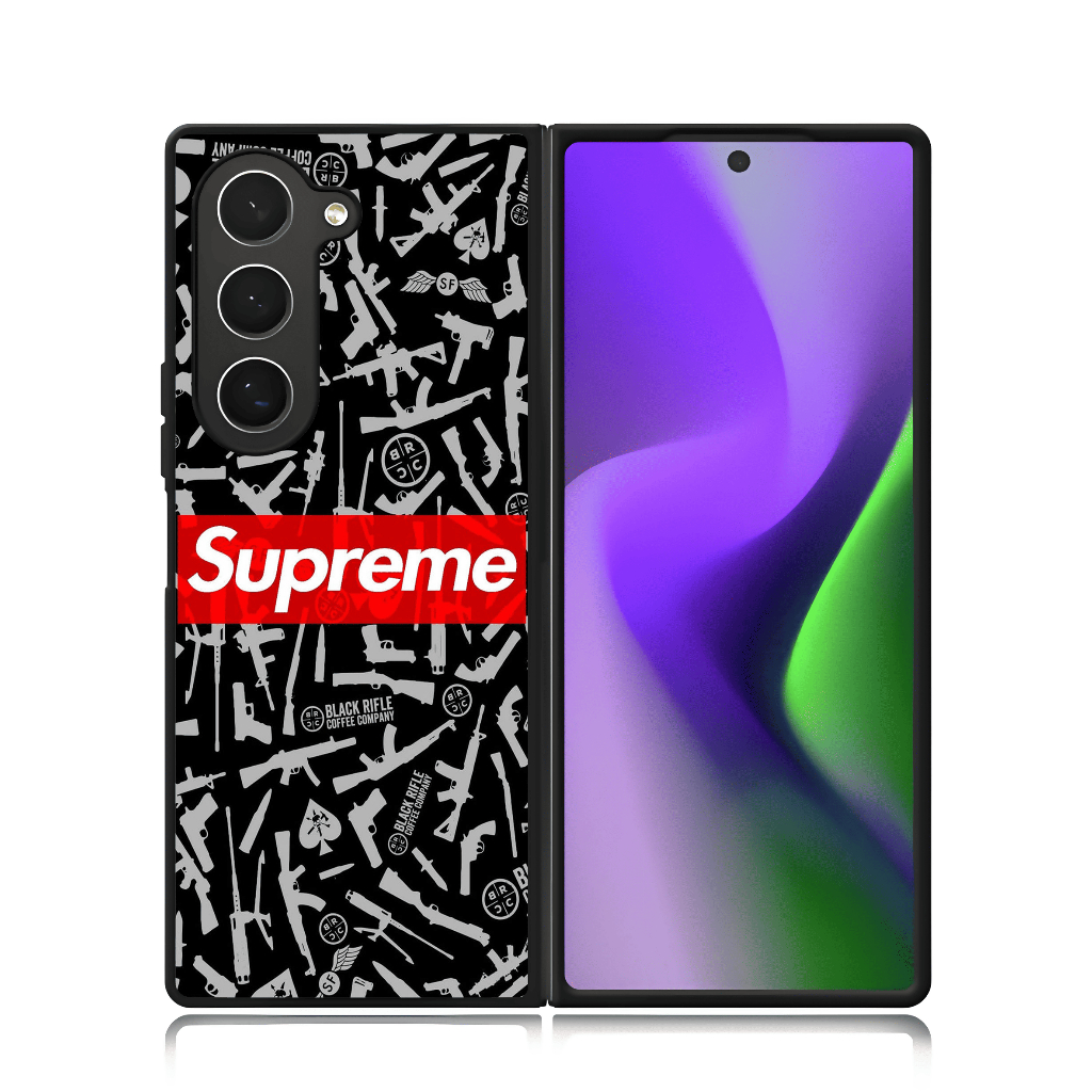 Case Z Fold Series Fold 7 6 5 4 3 Durable Plastic hardcase Custom SUPRM Black Rifle