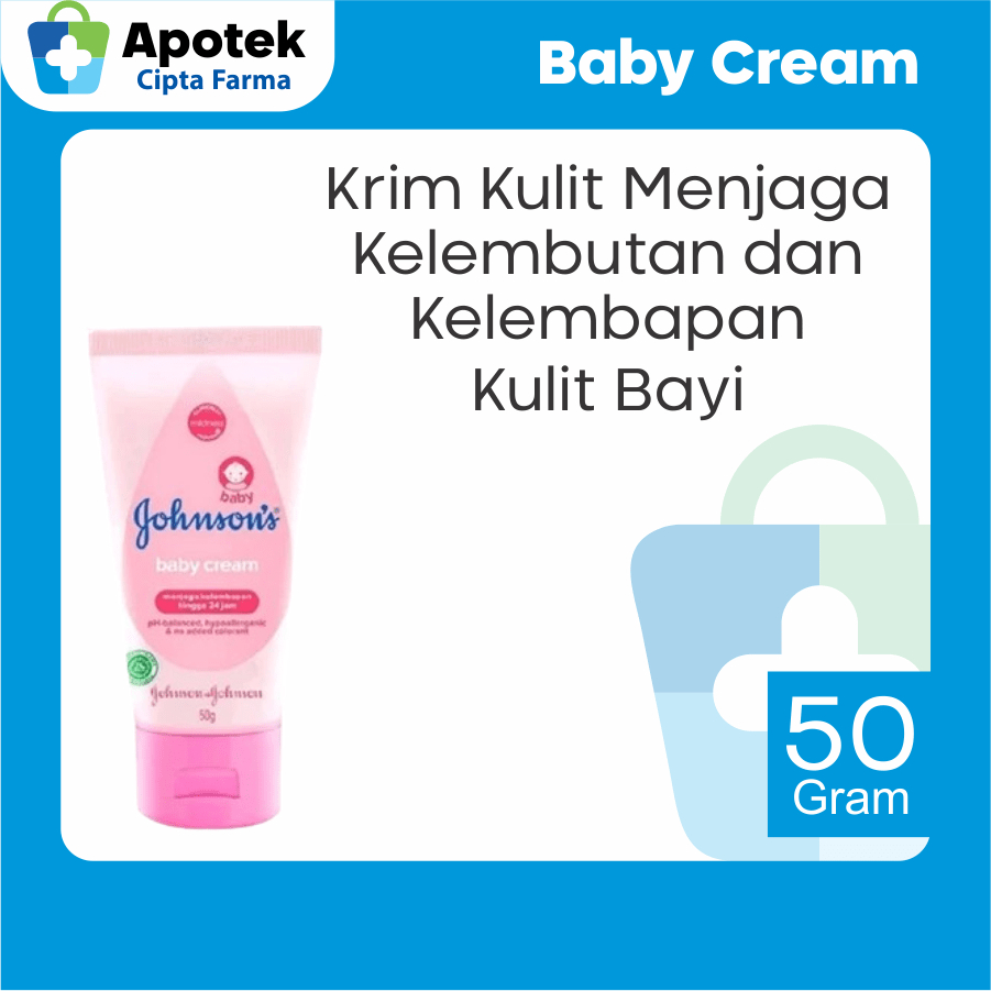 Johnson Baby Cream Glycerin Fragrance Krim Bayi Pelembab Kulit Perawatan Kulit Pencerah Kulit Untuk 